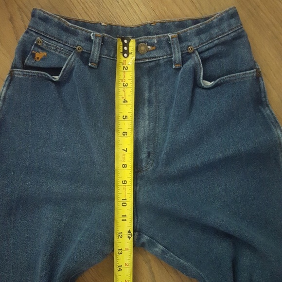 1970's Wrangler Misses High Rise Mom Jeans - Picture 3 of 8